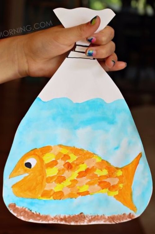 Make Your Own Goldfish in a Bag