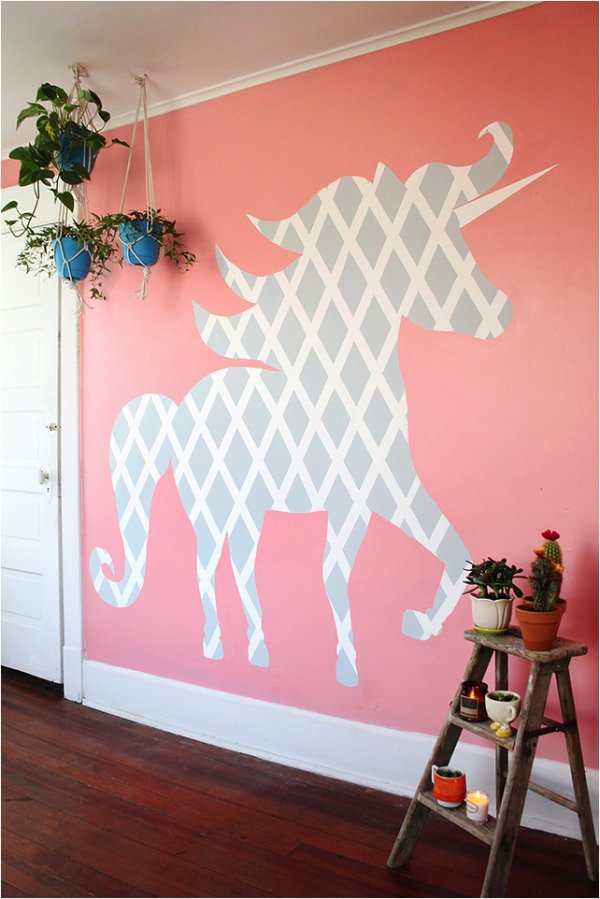 Hardcore Unicorn Home Décor