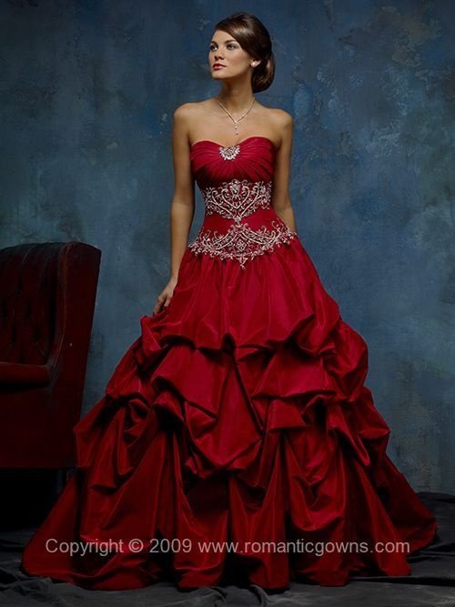 Red Wedding Dress