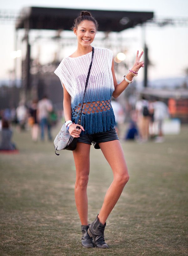 Fringe Top and Shorts