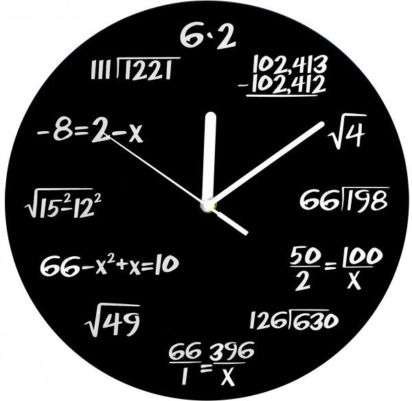 clock, font, diagram, decor, line,