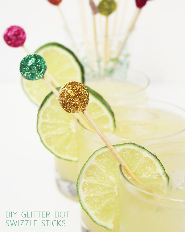 Glitter Swizzle Sticks