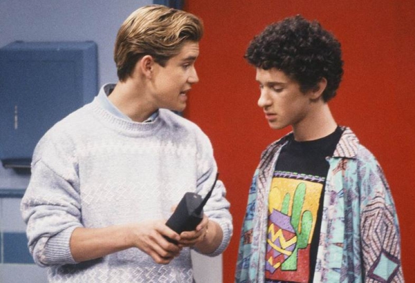 Zack Morris & Screech Powers