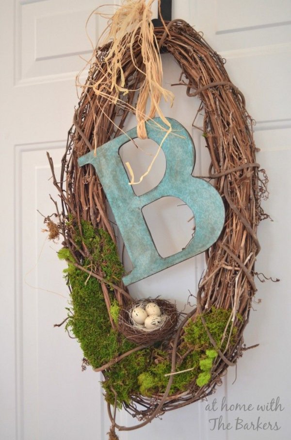 Natural Spring Wreath