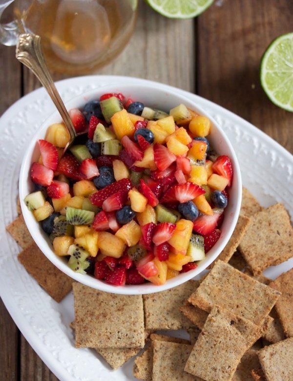 Honey Lime Fruit Salsa