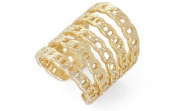 Gold Chain Ring