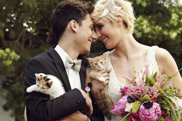 Cat Themed Wedding