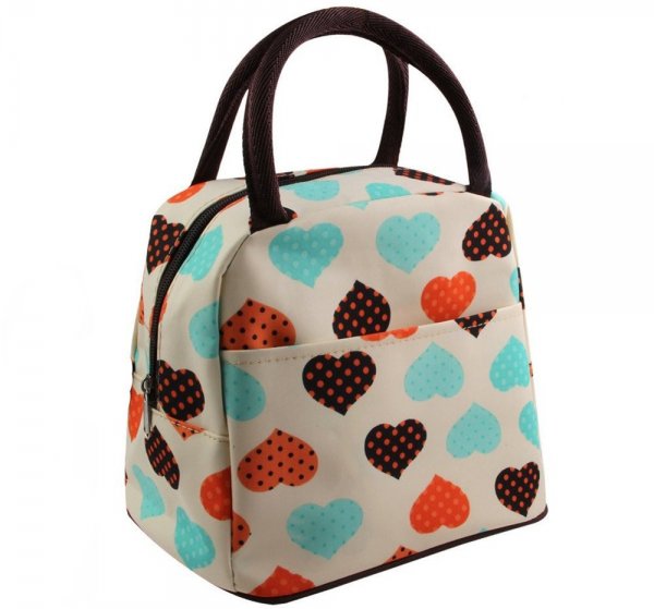 Baloray Cute Love Heart Lunch Bag