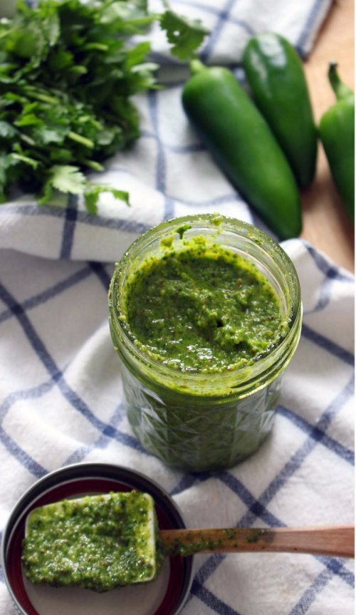 Cilantro Jalapeno Pesto