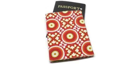 Red Passport Cover