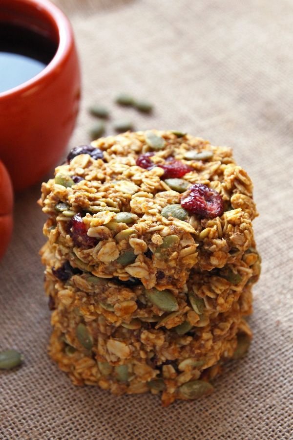 Pumpkin Breakfast Cookies