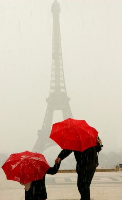 A Snowy Day in Paris