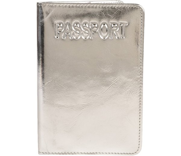 Ili Metallic Passport Holder