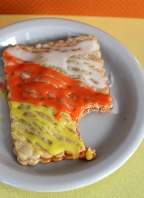 Candy Corn Poptarts