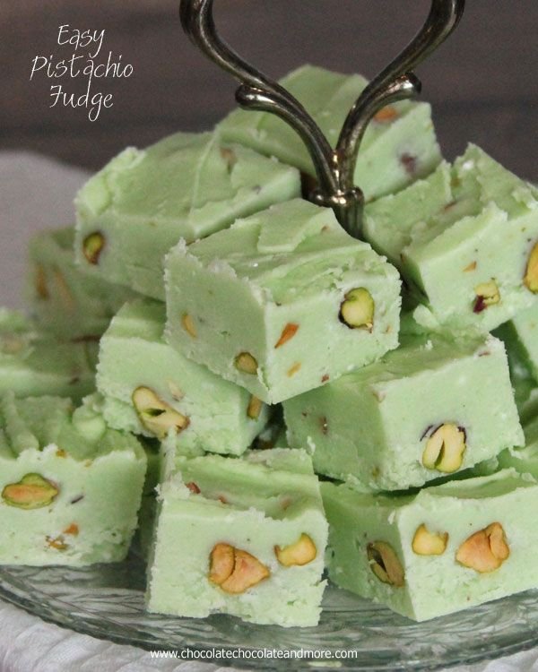 Pistachio Fudge