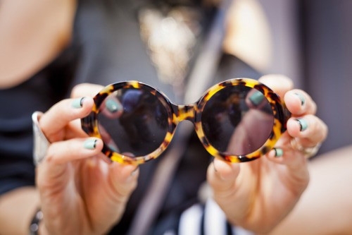 Bold Patterned Sunglasses