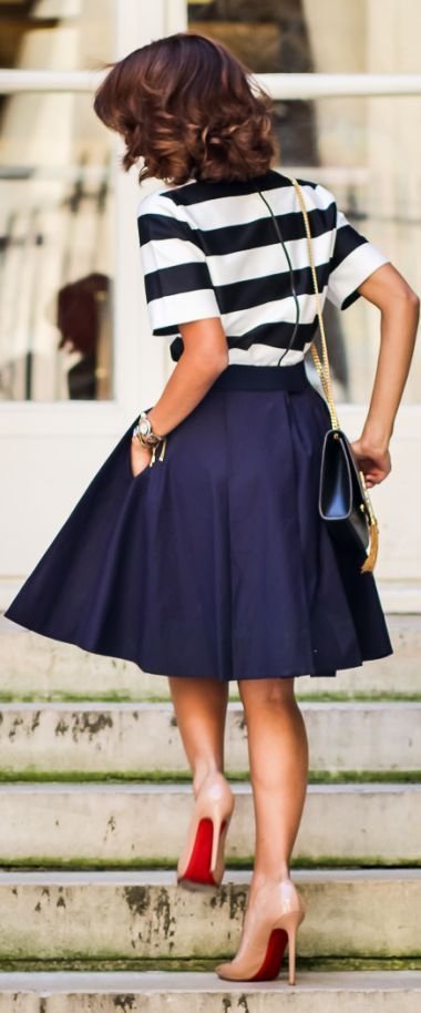 Navy Skirt