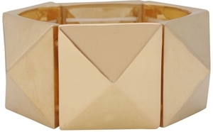 Forever21 Pyramid Stud Stretch Bracelet