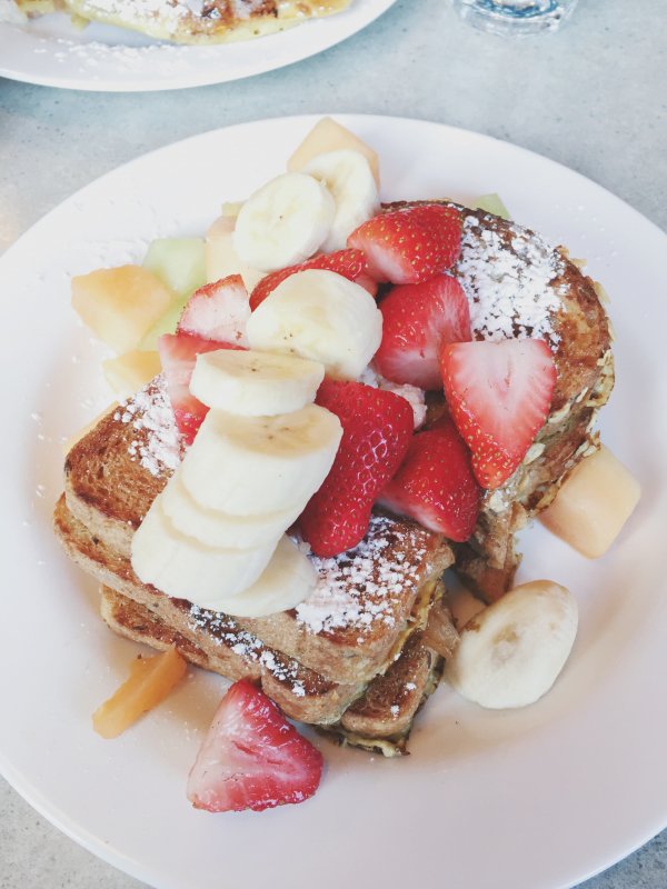 Whole Wheat Toast with Jam