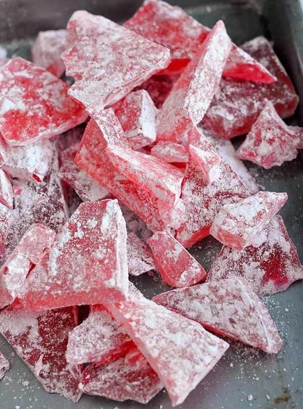 Christmas Rock Candy