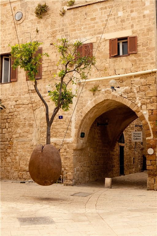 Jaffa, structure, town, road, city,