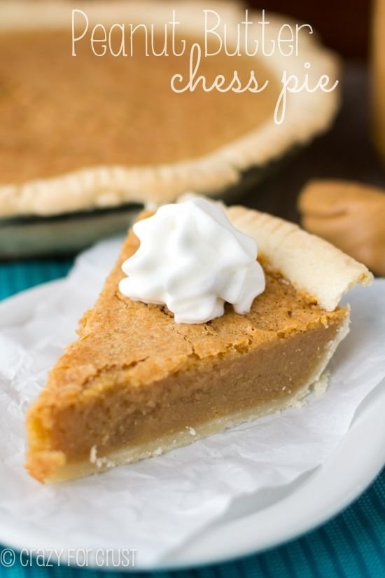 Peanut Butter Chess Pie