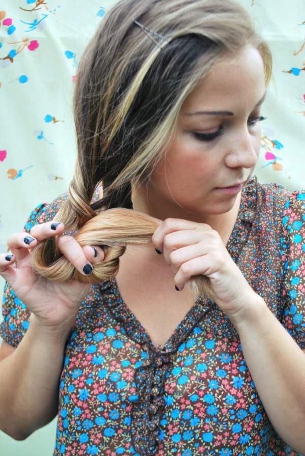 Twist Your Hair before You Blow Dry