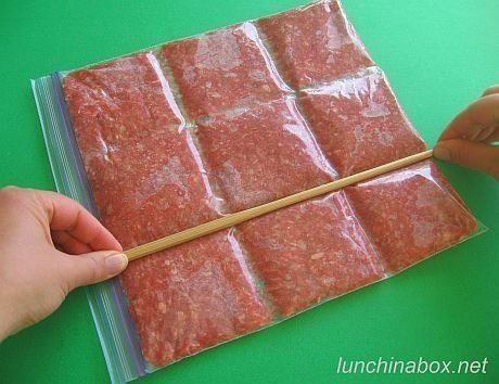 Section off Your Beef before Freezing It to Have Perfect Portion-sized Patties