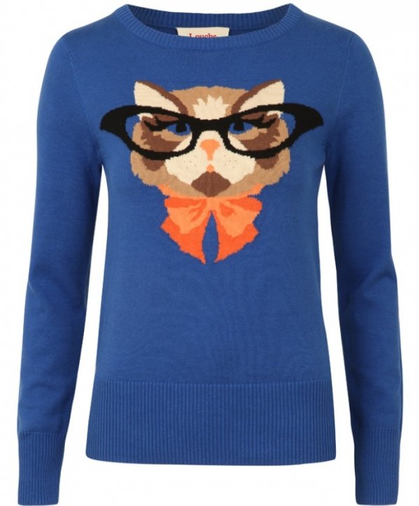 Louche Kat Intarsia Jumper