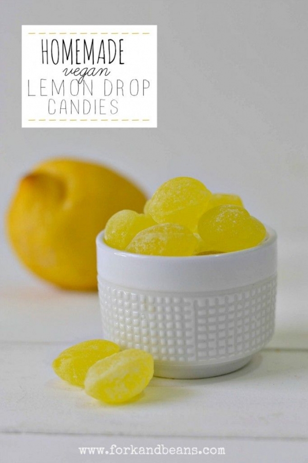 Homemade Lemon Drop Candies