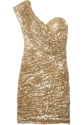 Rare Opulence Sequined Mini Dress