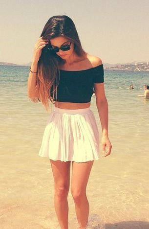 Retro Glam Crop Top