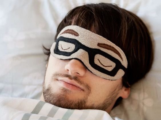 Glasses Eye Mask