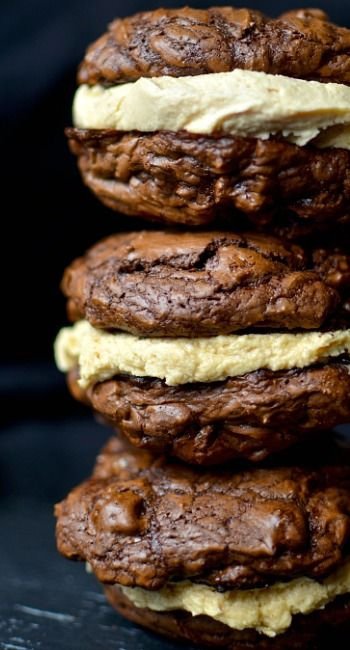 Brownie Cookie Sandwiches