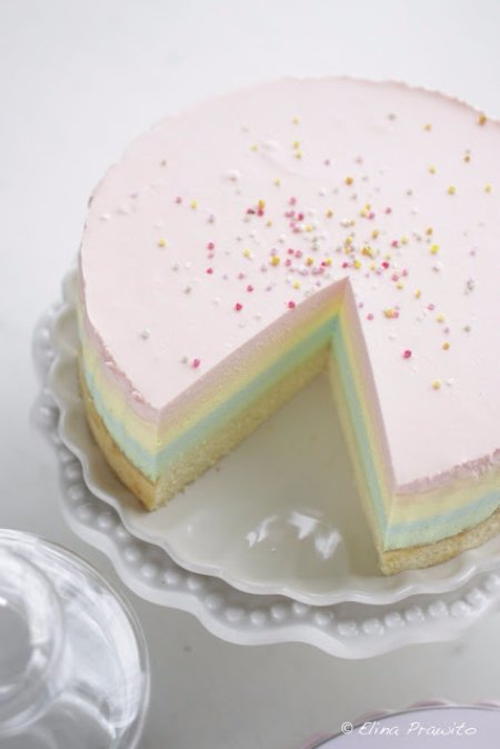 Rainbow Cheesecake