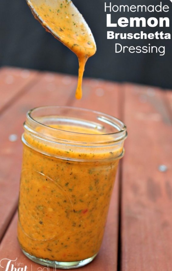 Lemon Bruschetta Dressing