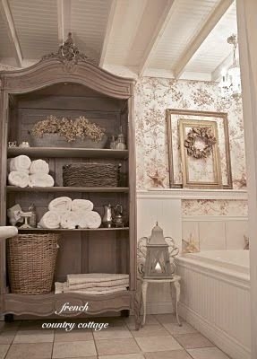 French Country Cottage Bathroom