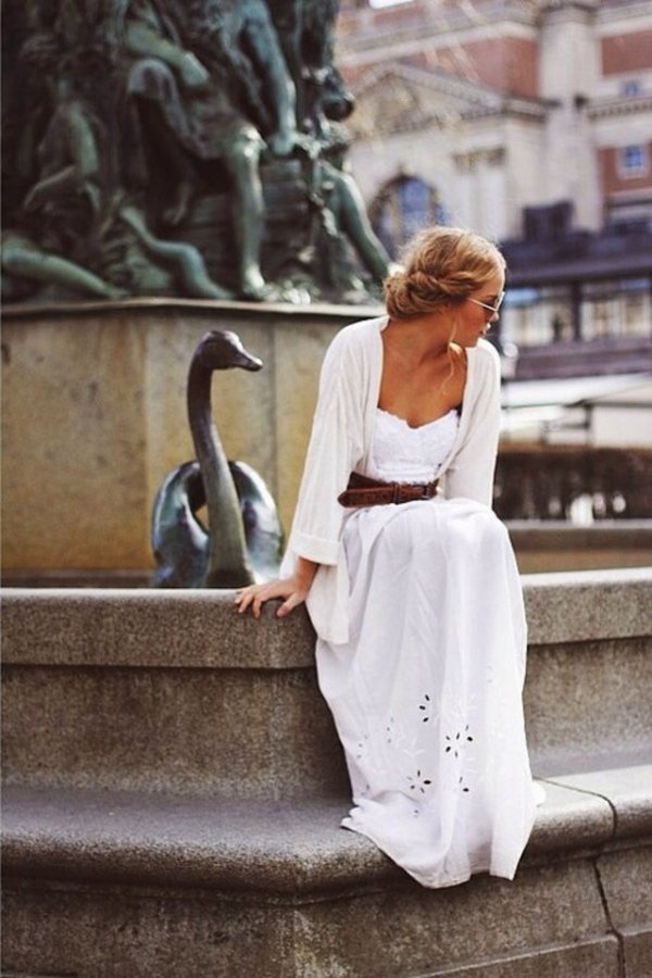 White Maxi Dress