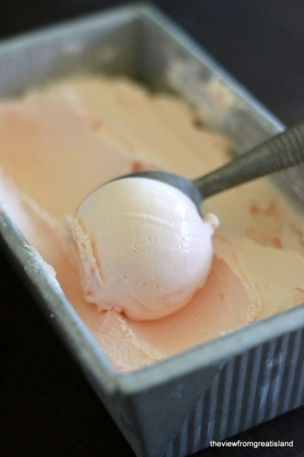 Blood Orange Ice Cream