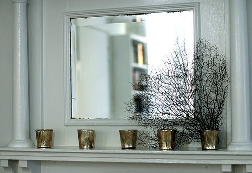 Mirror over the Fireplace