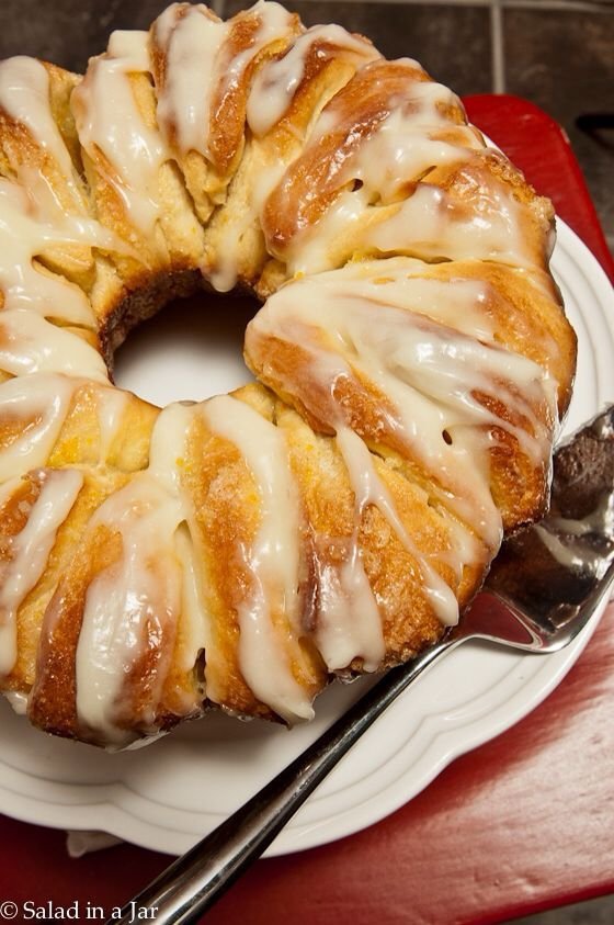 Lemony Pull Apart Bread