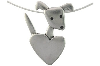 Mark Poulin Puppy Love Necklace