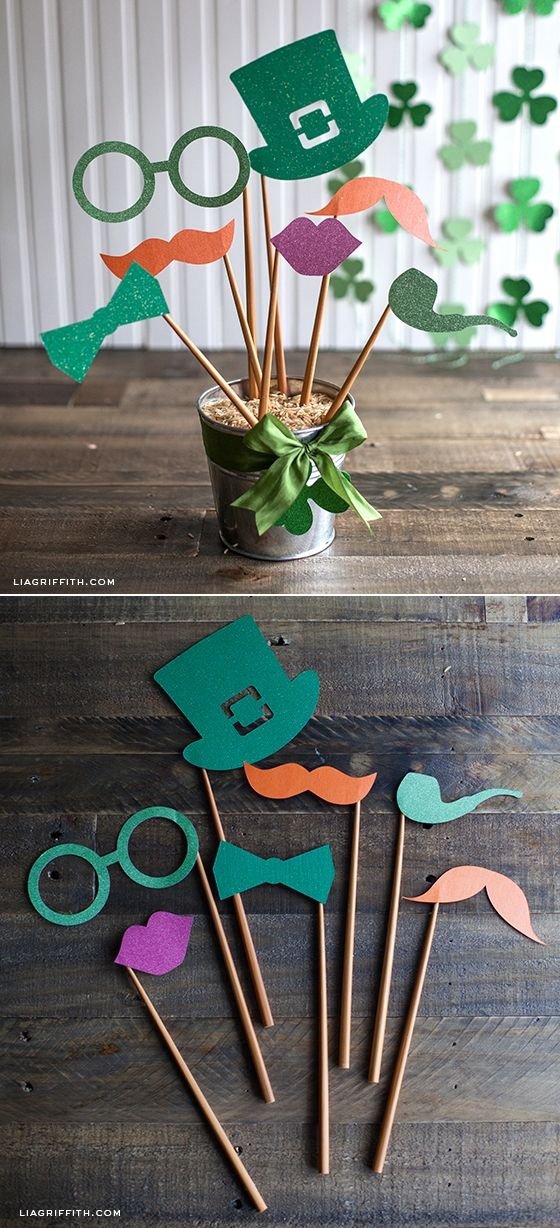 St. Patrick's Day Photo Props