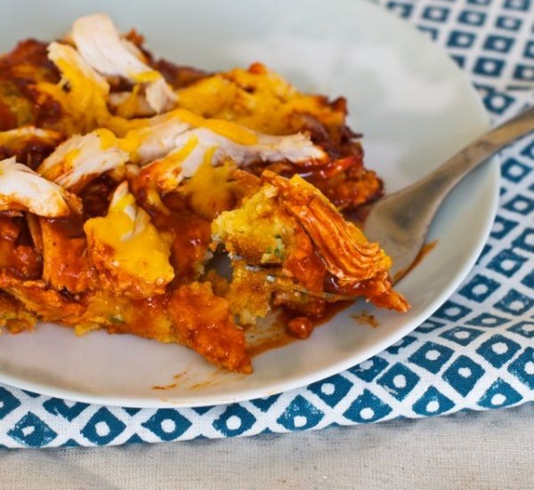 Chicken Tamale Casserole