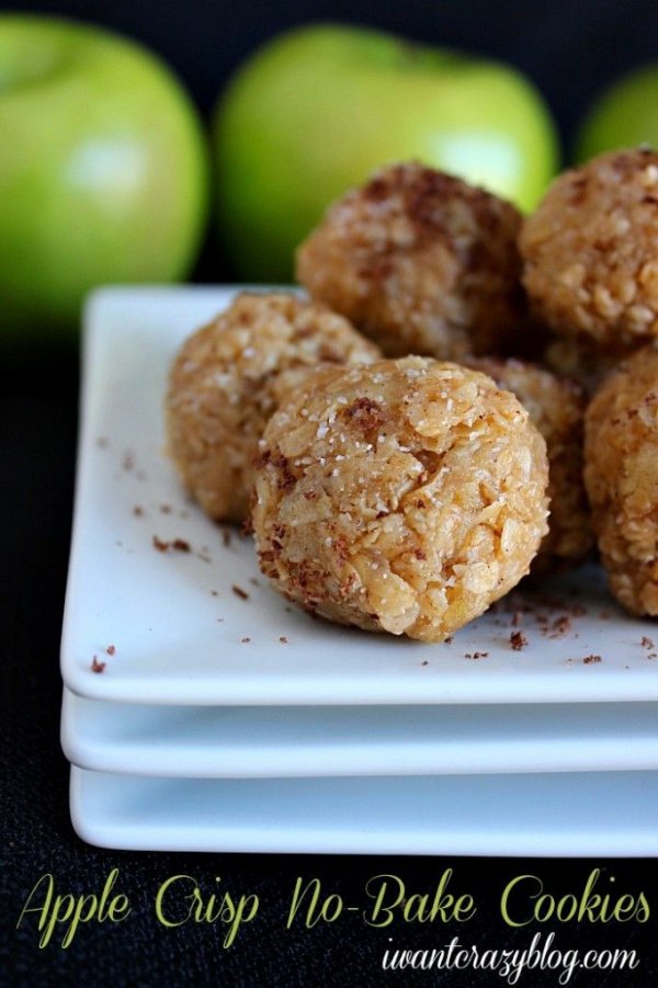 Apple Crisp No-Bake Cookies Recipe