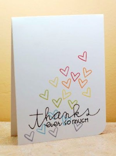 Simple Thank You Card