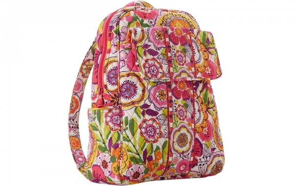 Vera Bradley Backpack in Clementine