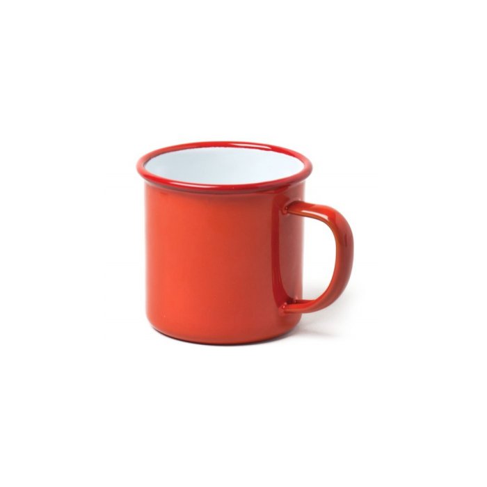 Falcon Enamelware Mug, Red