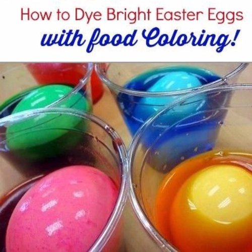 Food Coloring Eggs