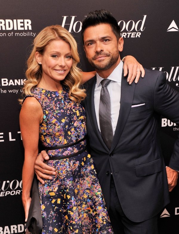 Kelly Ripa and Mark Consuelos